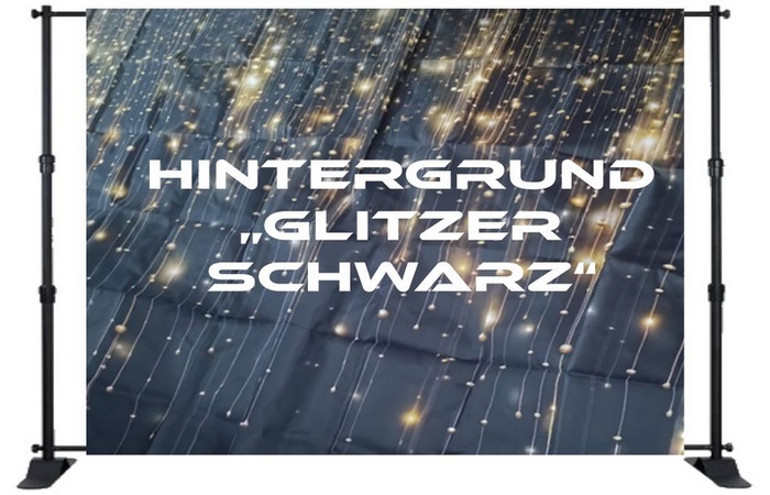 Hintergrund schwarz Glitzer